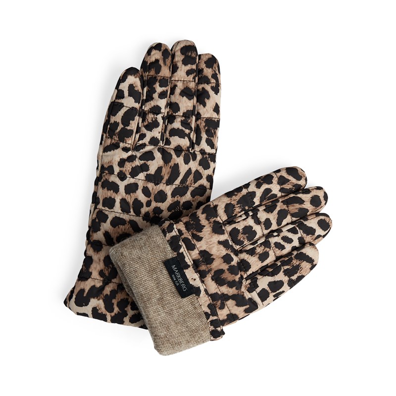 MARKBERG Damehandske Alberte Leopard Str 7 3