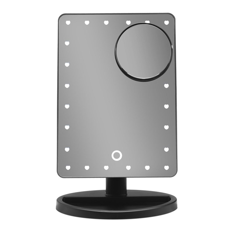 Gillian Jones Bordspejl Led Sort 3