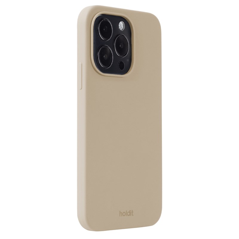 Holdit Mobilcover Latte Beige Beige iPhone 14 Pro 3