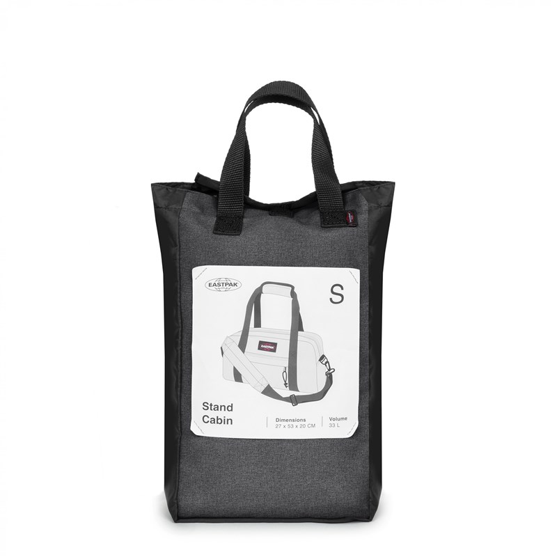 Eastpak Stand Cabin Resväska Svart denim 6