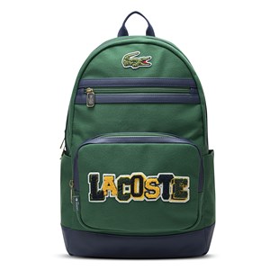 Lacoste Ryggsäck Varsity Grönt mönster