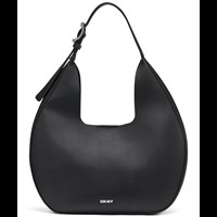 DKNY Axelväska Camila MD Hobo Svart/Silver 1