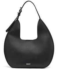 DKNY Axelväska Camila MD Hobo Svart/Silver 1