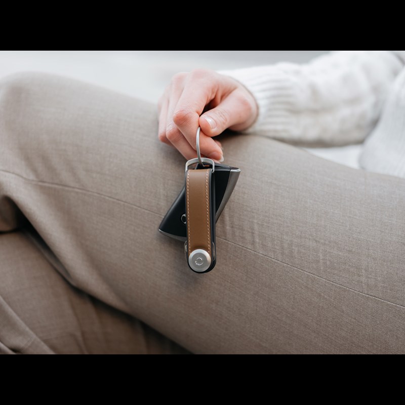 Orbitkey Nøgleholder Hybrid Brun 2