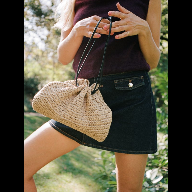 DAY ET Håndtaske Day Crochet  Natur 2