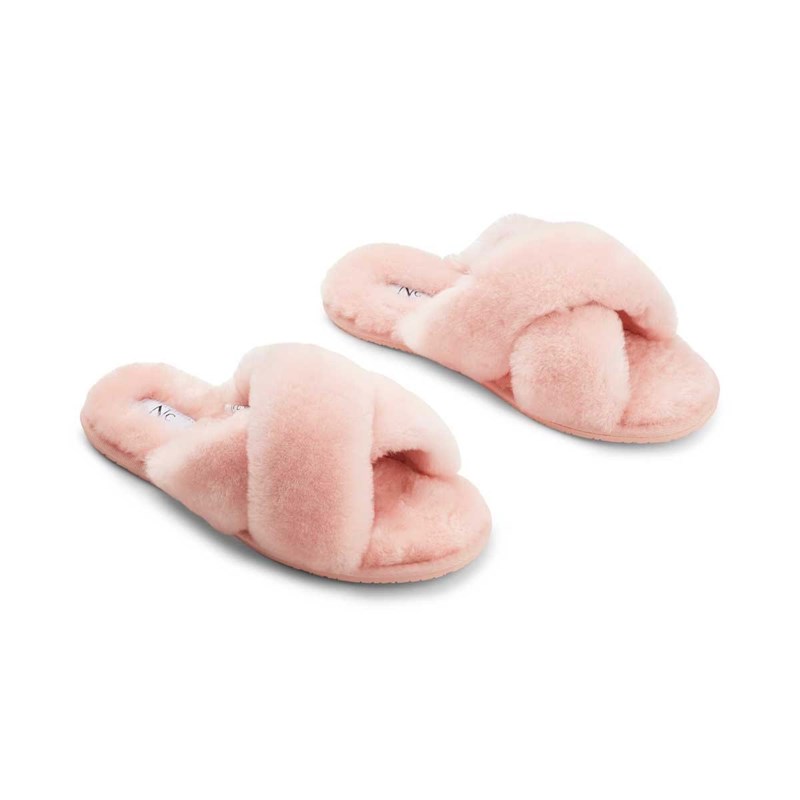 NATURES Collection Slippers Cross Lyserød 41 1