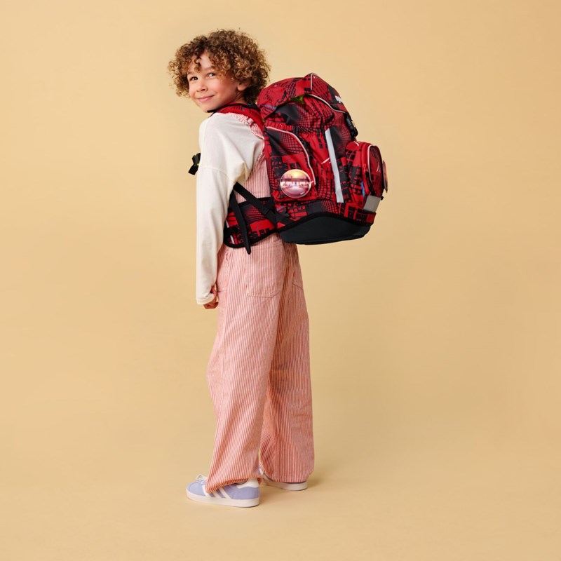 Ergobag Skoletaskesæt Pack FireBear Rød/sort 2