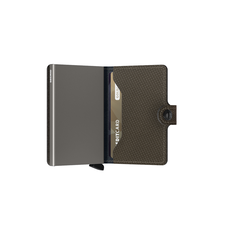 Secrid Kortholder Mini wallet Grøn/sort 4