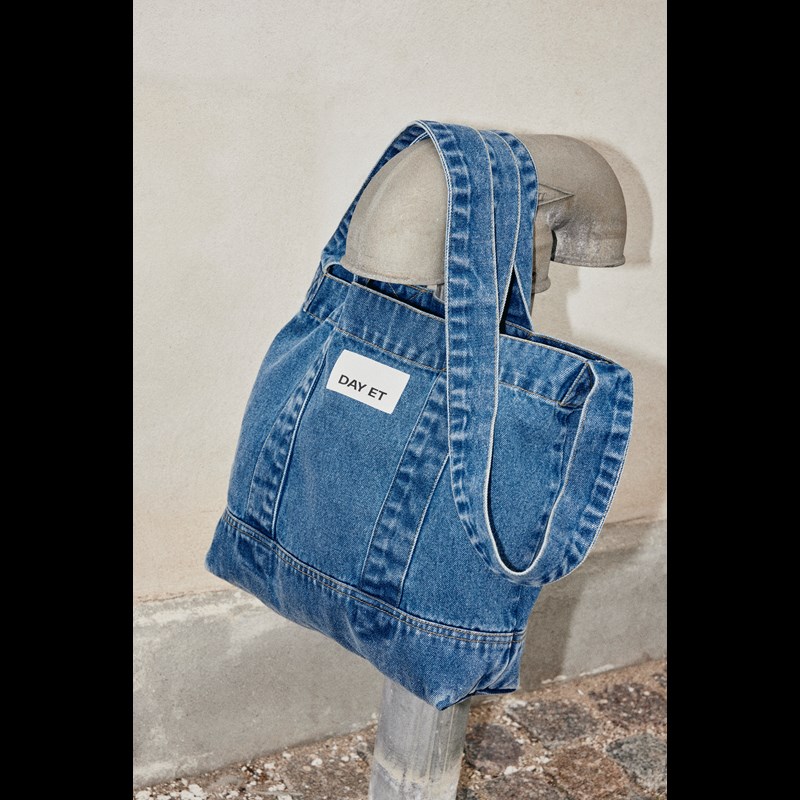 DAY ET Shopper Day Washed Denim Silver 2