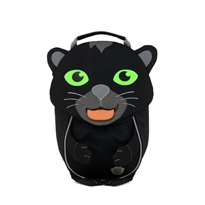 Affenzahn Barnryggsäck Small Friend Svart- Neon