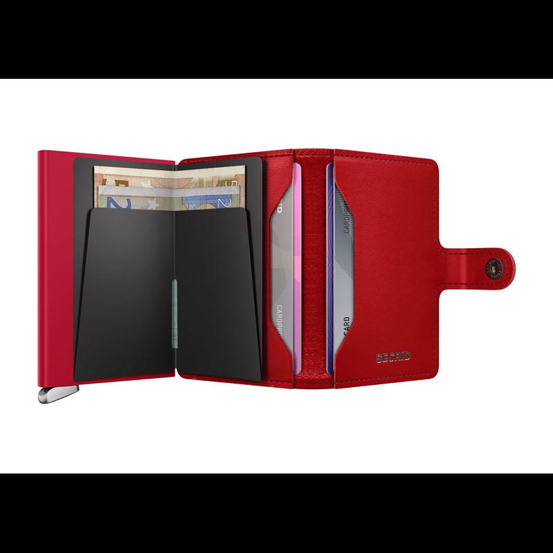 Secrid Kortholder Miniwallet Premium Rød 3