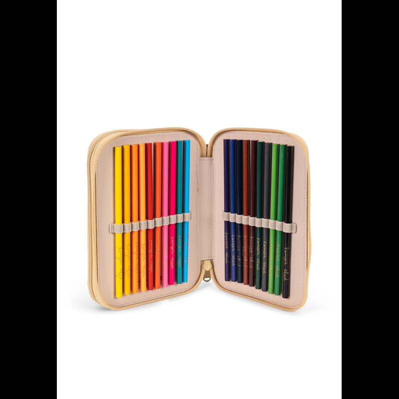 Konges Sløjd Pennfodral Clover Coeur Coloré Creme 4