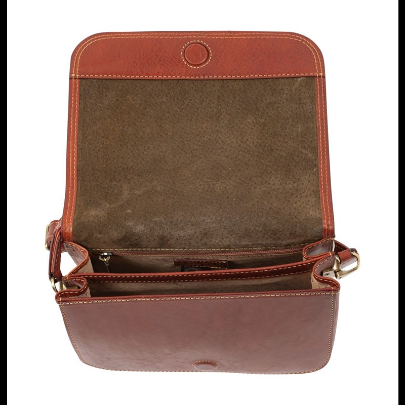 Tony Perotti Skuldertaske M Brun 2