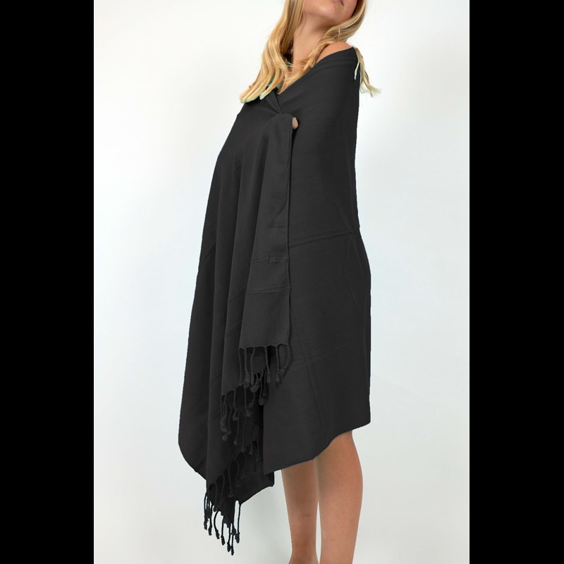 Bella Ballou Strandhåndklæde Color Me Happy Sort 100x200 2