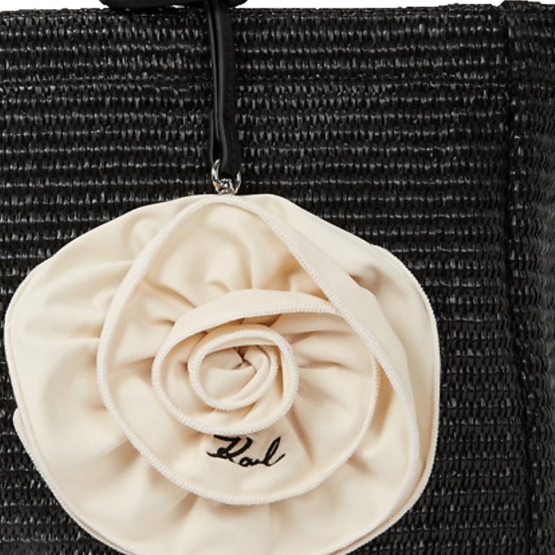KARL LAGERFELD Strandtaske Sort 3