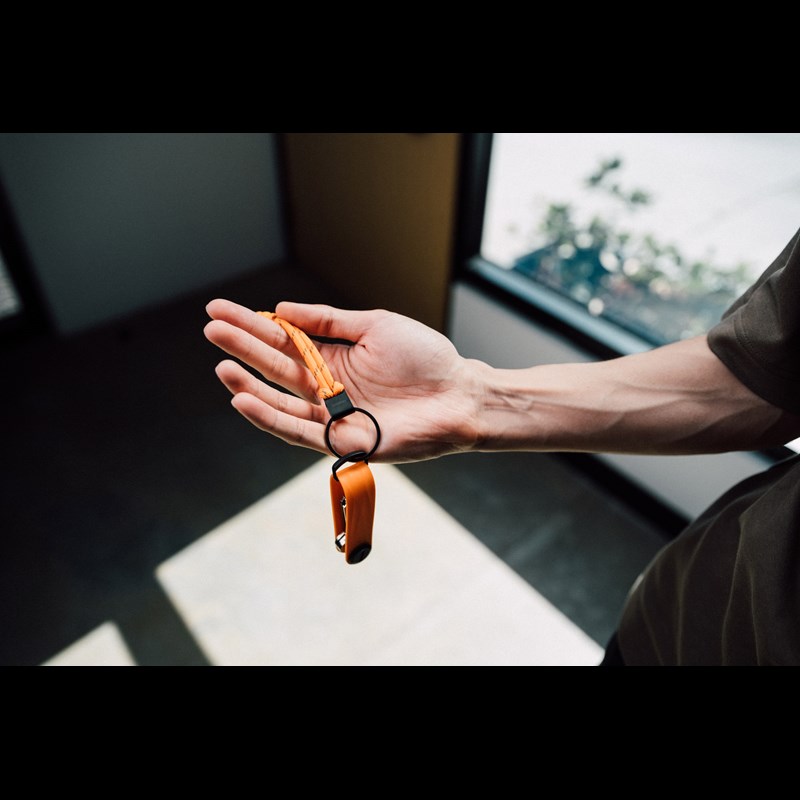 Orbitkey Nøglering Urban Loop Orange 4