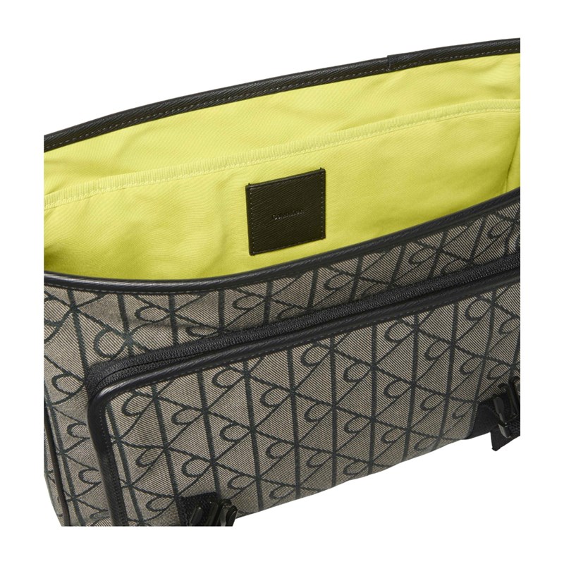 Calvin Klein Crossover Flap Laptop Svart/Beige 13" 2