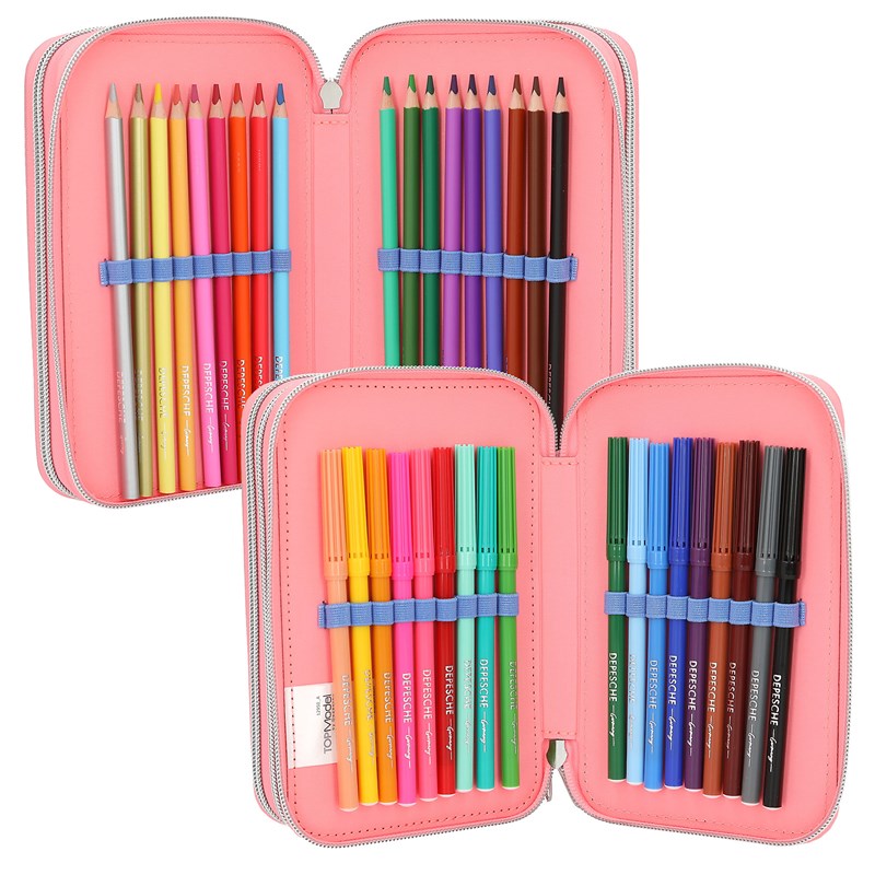 TOPModel Penalhus 3-lags m/pailletter Lyserød 5