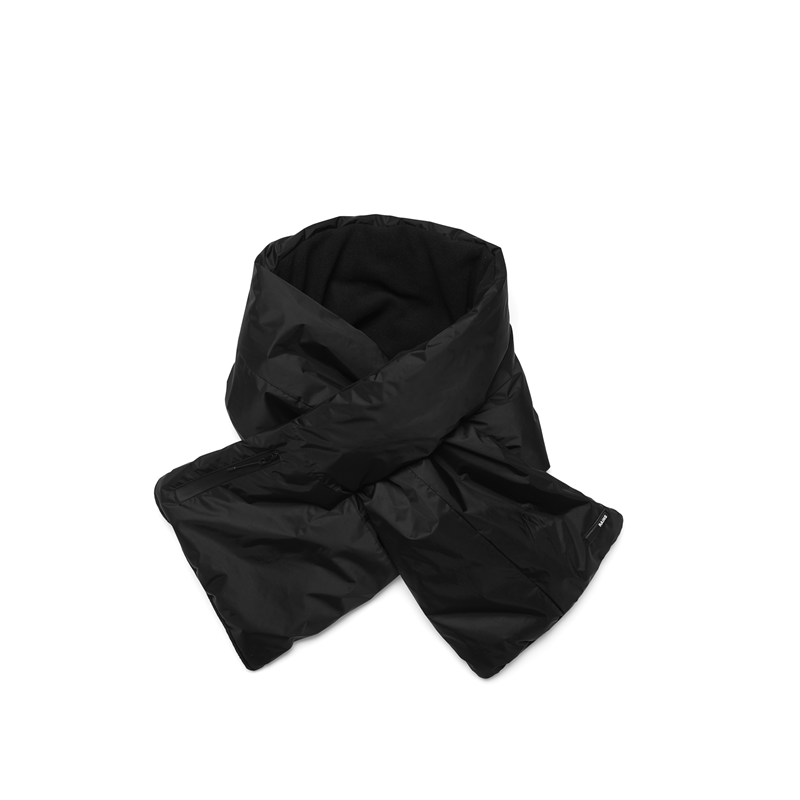 RAINS Tørklæde Padded Nylon Scarf Sort 1