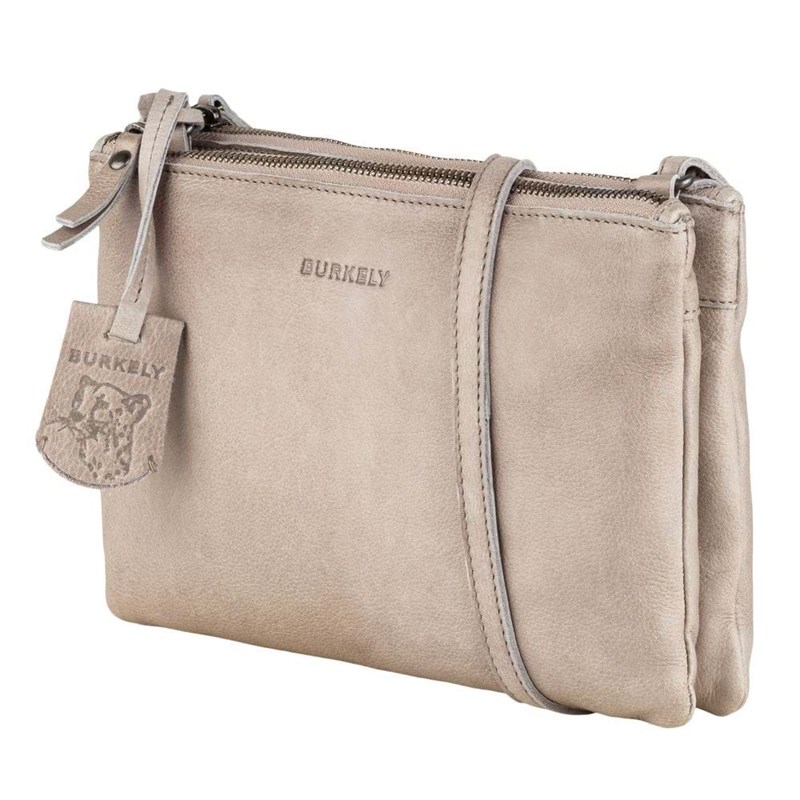 Burkely Crossbody L Just Jackie Lysegrå 4