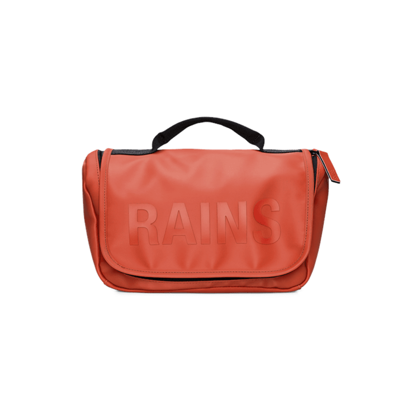 RAINS Necessär Texel Wash Bag Orange 1