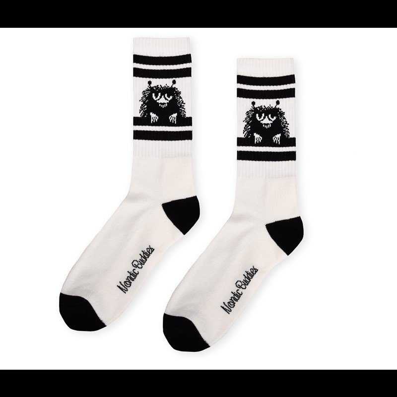 Nordic Buddies Herrstrumpor Retro Mumin  Svartvitt