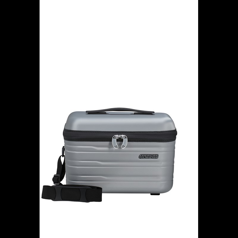 American Tourister Beauty Box Flashine Silver 1