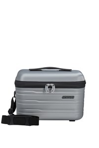 American Tourister Beauty Box Flashine Silver 1