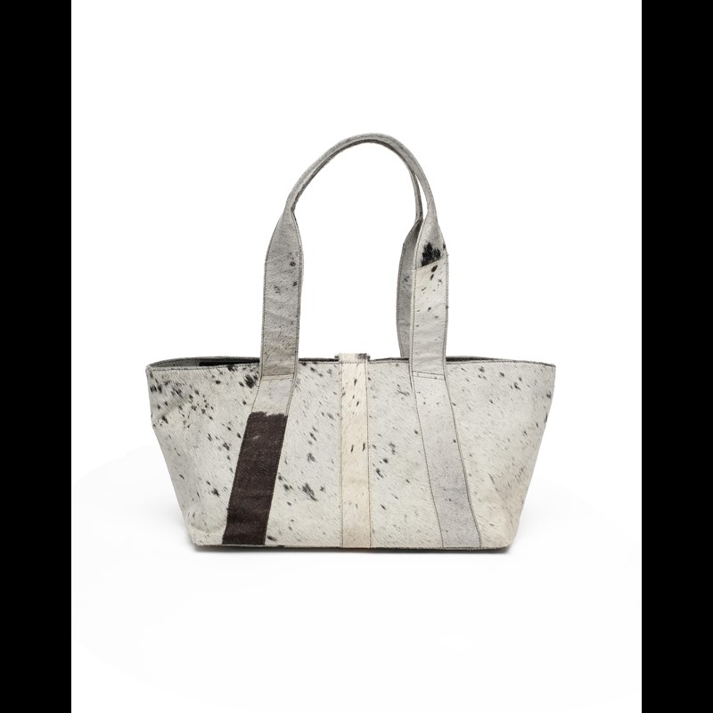 Núnoo Shopper Maxi Black Dots Hvid/sort 5