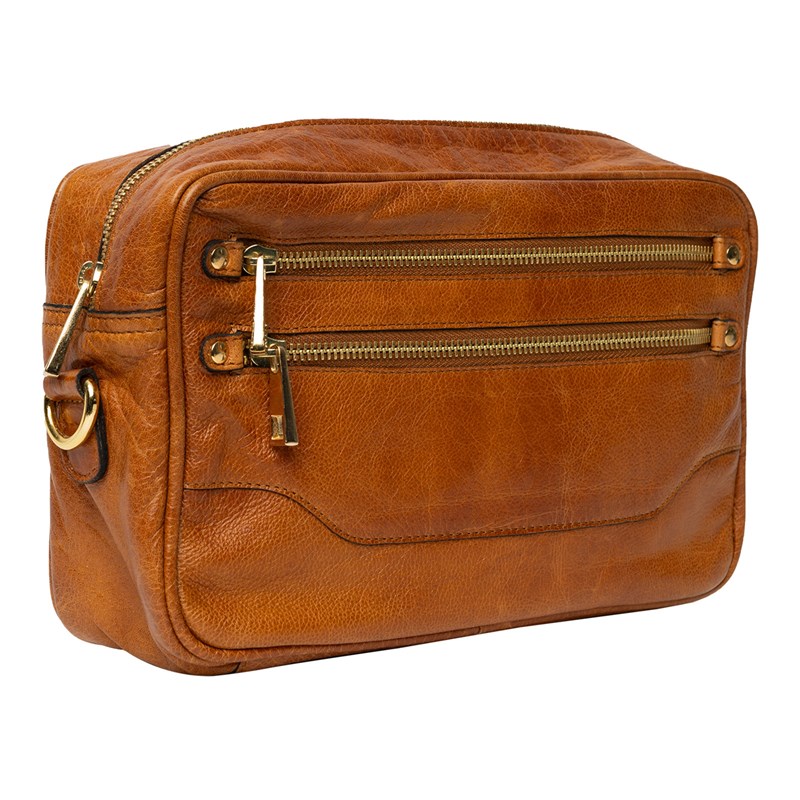 RE:DESIGNED Crossbody Greyson Big Cognac 3