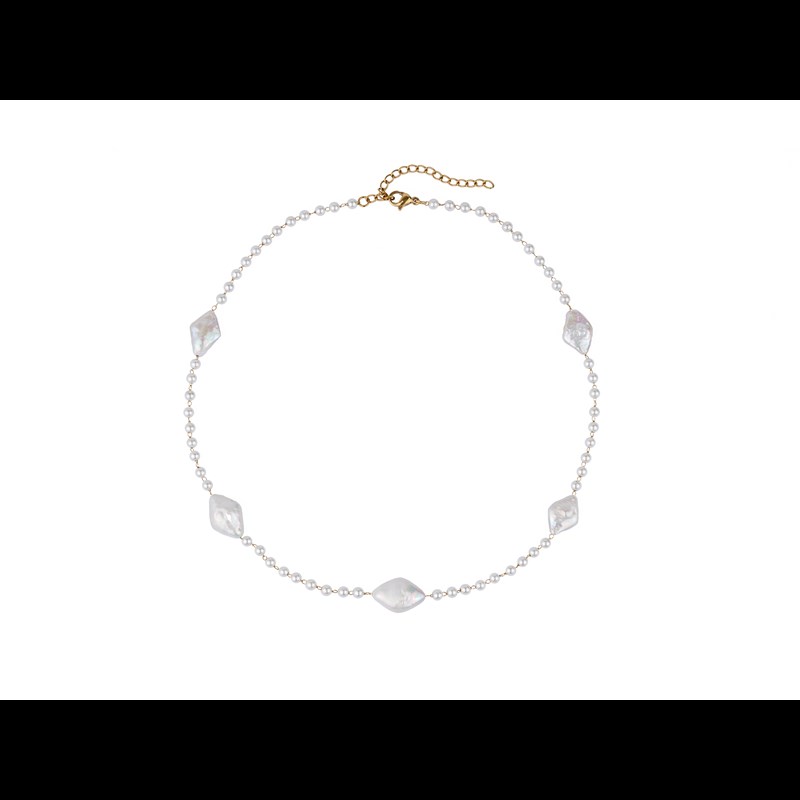 HERA Halskæde Harmony Hvid 1