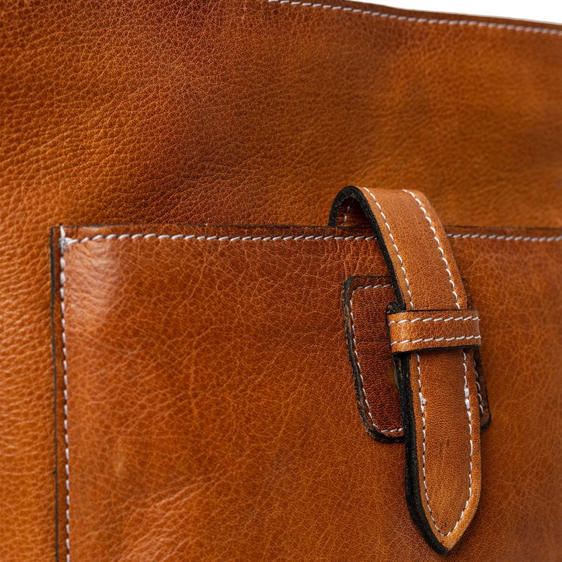 RE:DESIGNED Crossbody Lilia Small Cognac 4