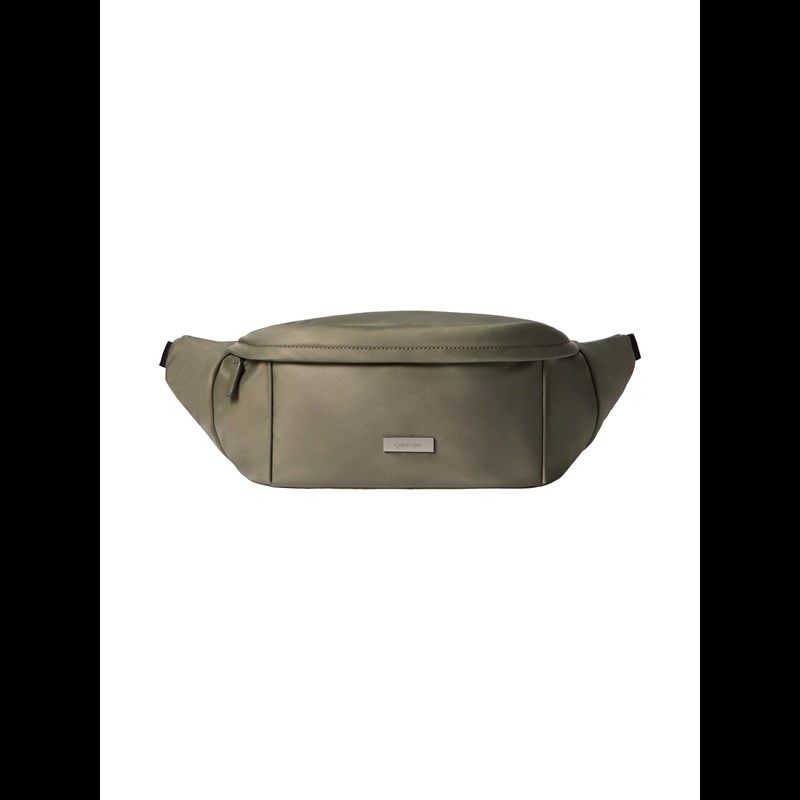 Calvin Klein Bæltetaske Bold Logo Nylon Beige 1