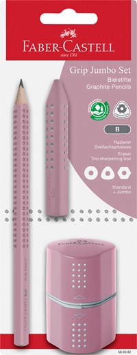 Faber-Castell Jumbo Grip Trio Rosa