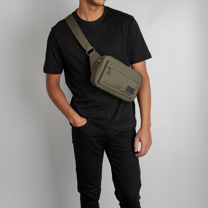 Tyler & Co Bæltetaske Braga Bum Bag, Recy Oliven 2