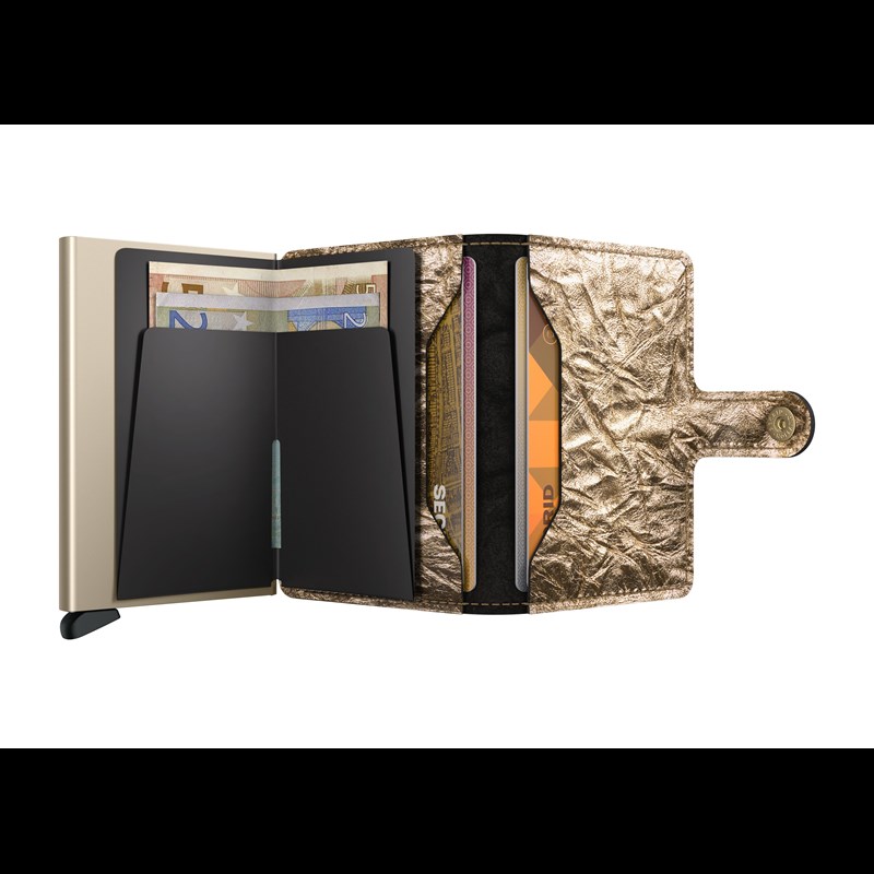 Secrid Miniwallet Guld 3