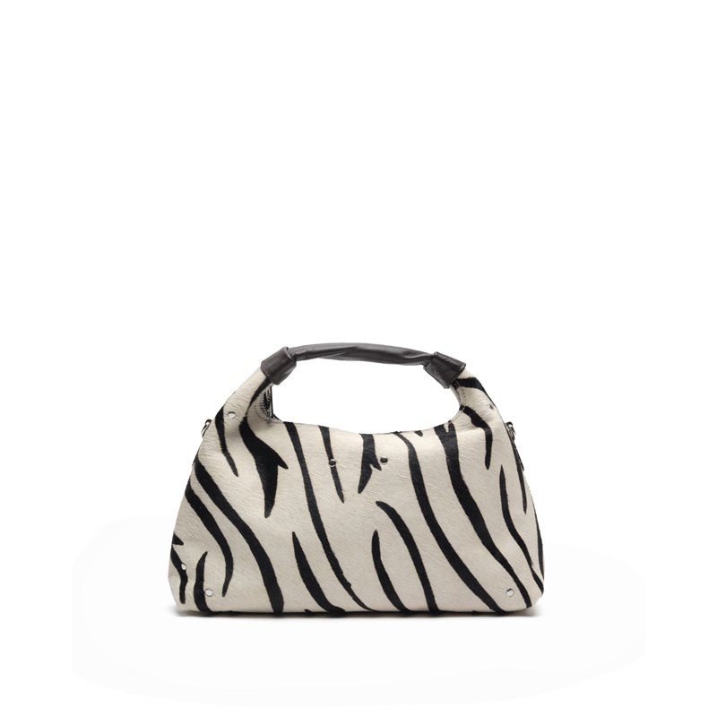 Núnoo Handväska Dandy Deluxe Svart rand 1