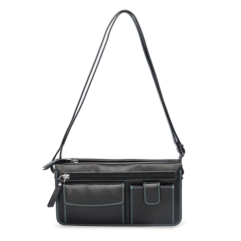 Pia Ries Crossbody Tropical Ovena  Svart 2