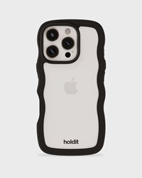 Holdit Mobilfodral Wavy Svart Iphone 16 Pro 1