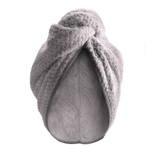Parsa Hårturban Microfiber Grå