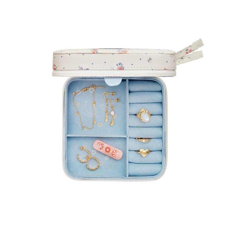 Maanesten Smykkeskrin Amelia Heart Blå 6