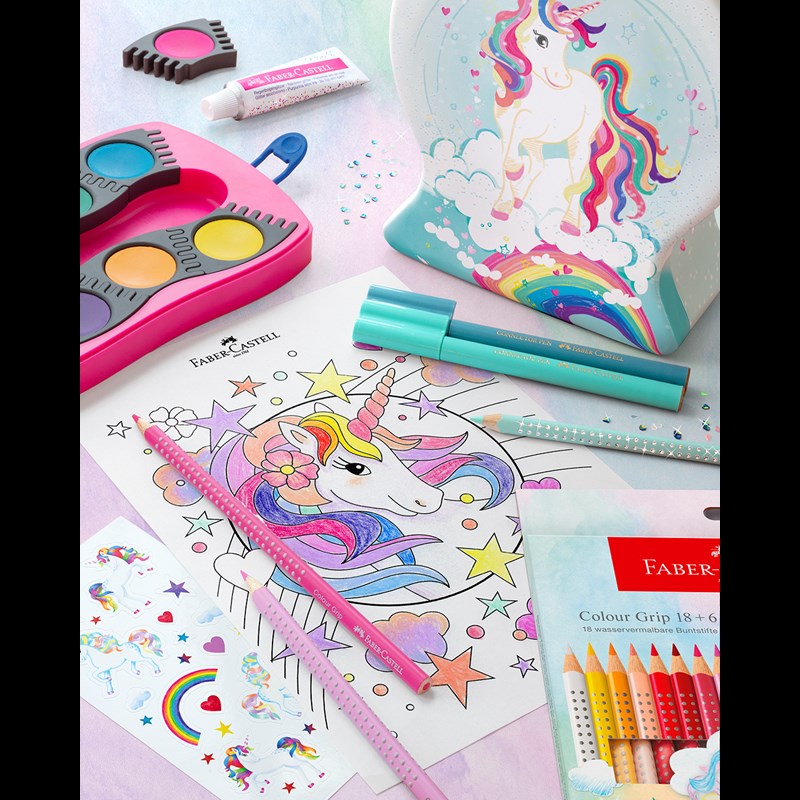 Faber-Castell Färgpennor 10-pack Unicorn Multi 2