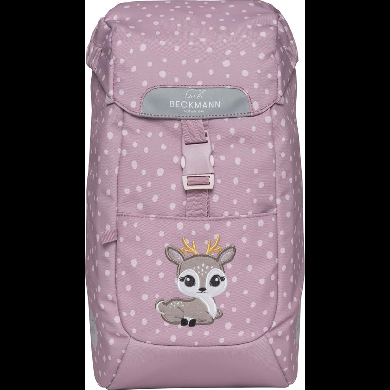 Beckmann Dagisryggsäck Baby Deer Rosa 1