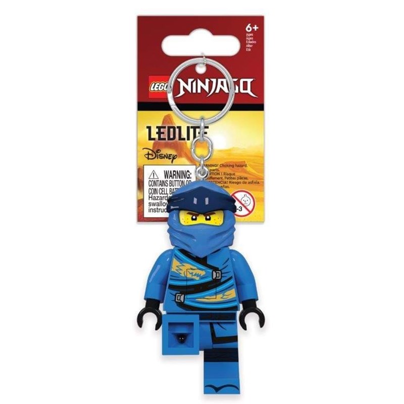 LEGO Bags Nyckelring med LED Legacy J Blå 1