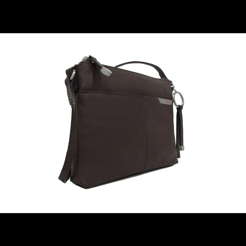 Gigi Fratelli Clutch i italiensk skind Kastanje 3