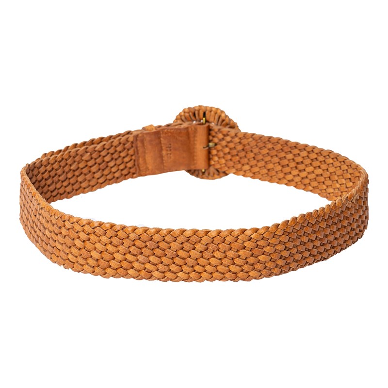 RE:DESIGNED Bælte Henley Cognac 90 Cm 4