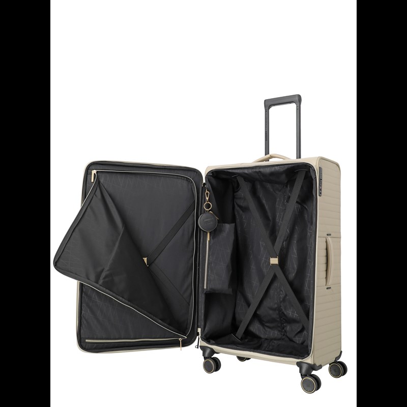 travelite Resväska L Barbara Stepp Brun/beige 80 Cm 3