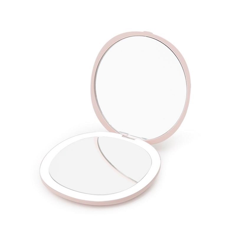 UNIQ Sminkspegel för fickan   Rosa 2