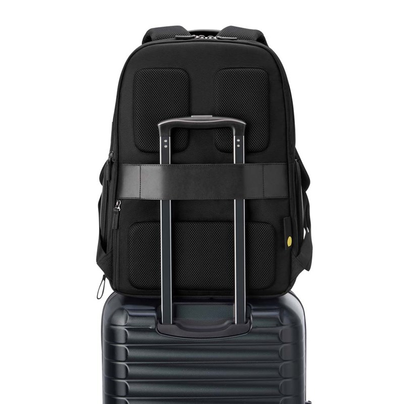 Delsey Ryggsäck Wagram 2-rums Svart 17" 9