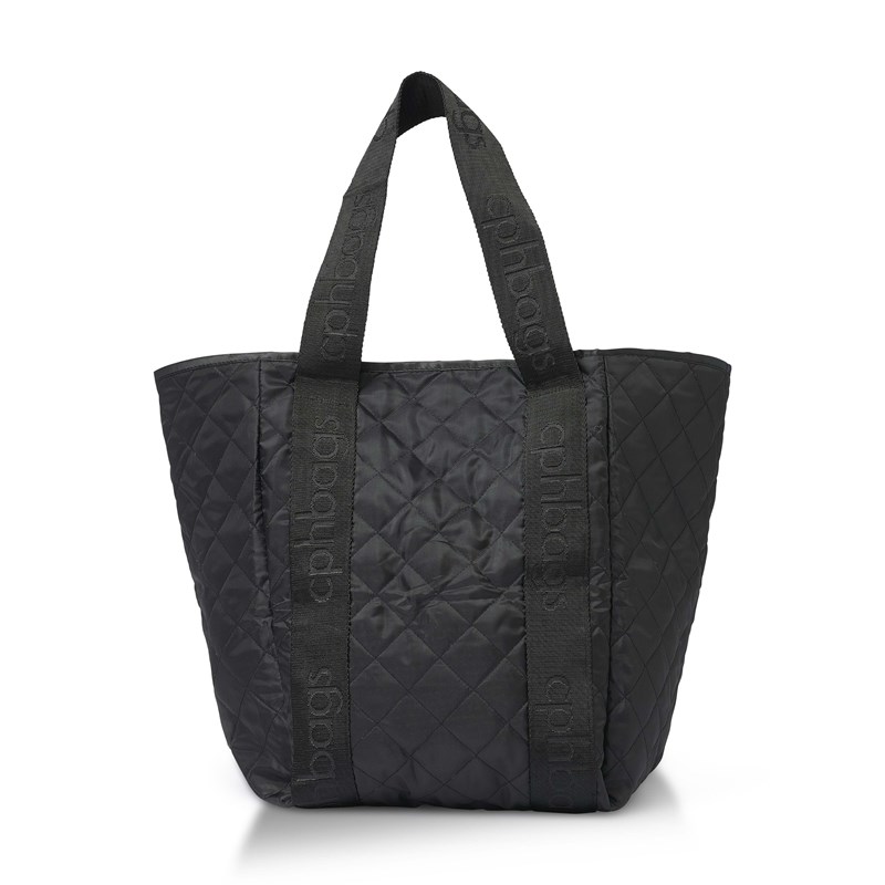 cphbags Indkøbstaske Sort Quilt 1